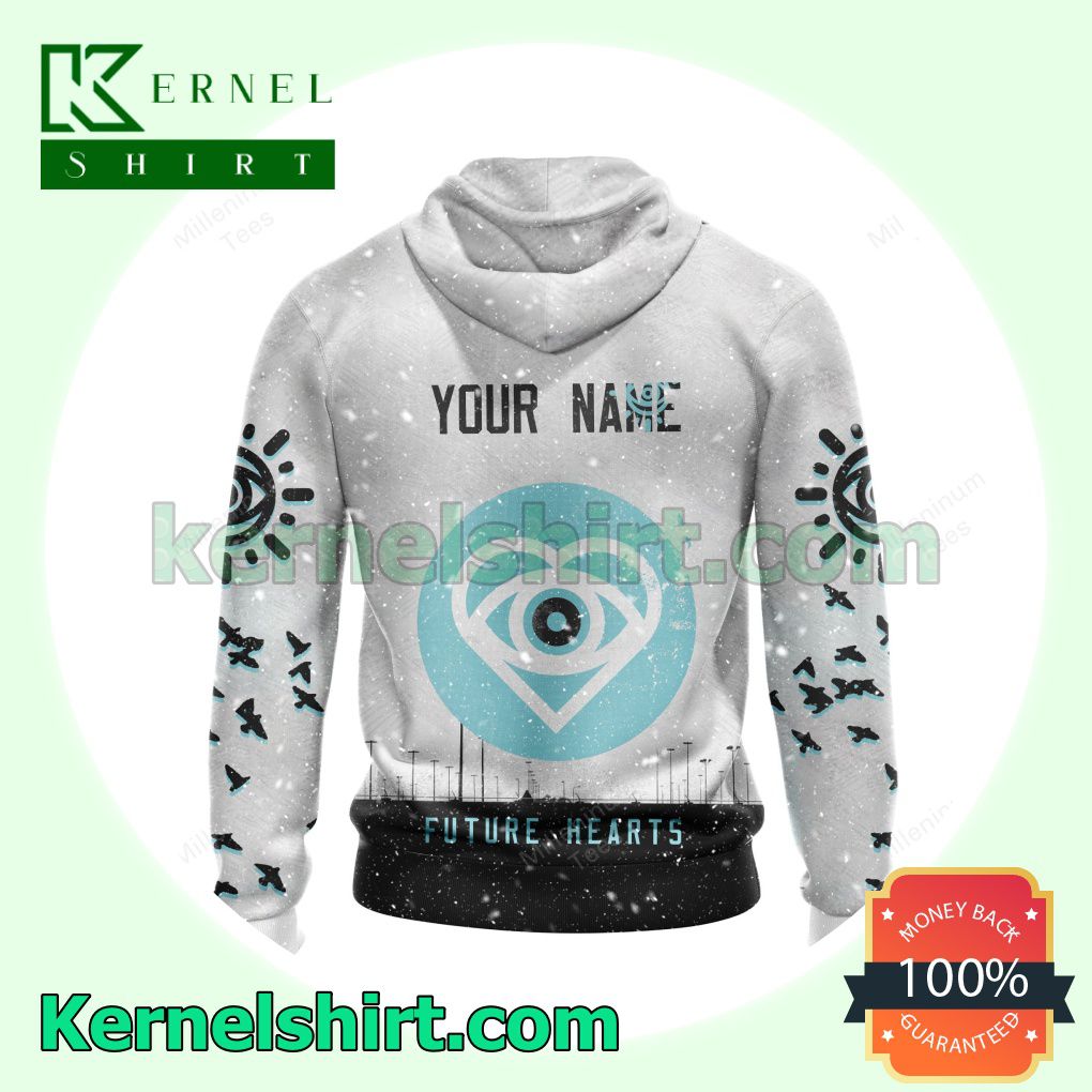Personalized All Time Low Future Hearts Album Cover Long Sleeve Pullover Hoodie a