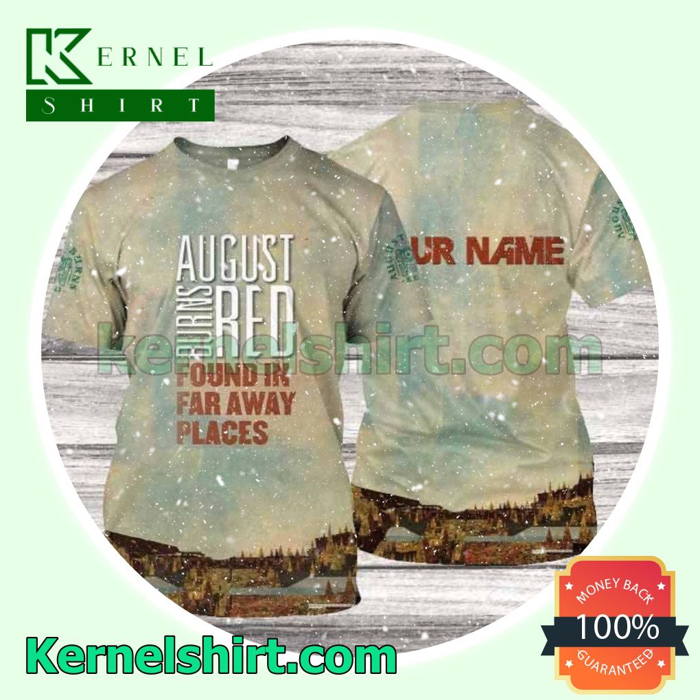 Personalized August Burns Red Found In Far Away Places Album Cover Unisex T-shirts