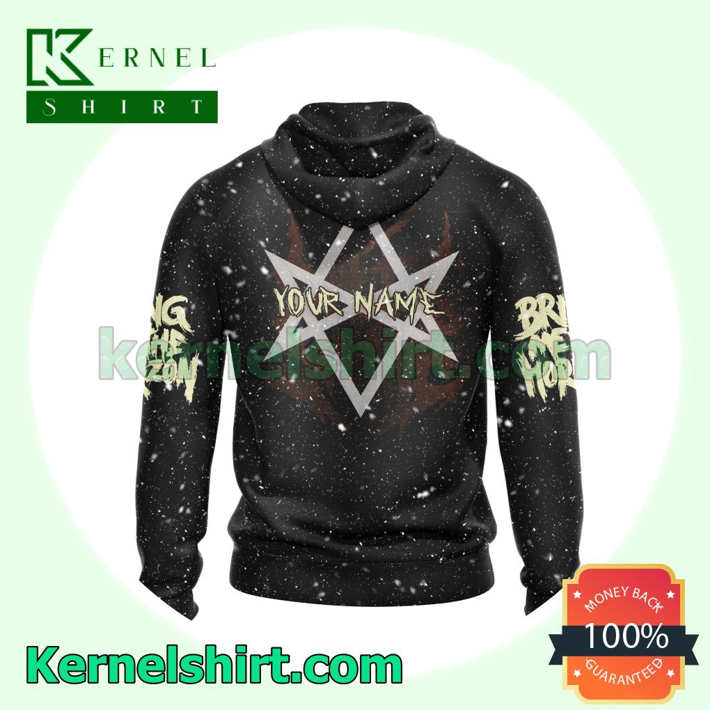 Personalized Bring Me The Horizon Post Human Survival Horror Soundtrack Album Long Sleeve Pullover Hoodie a