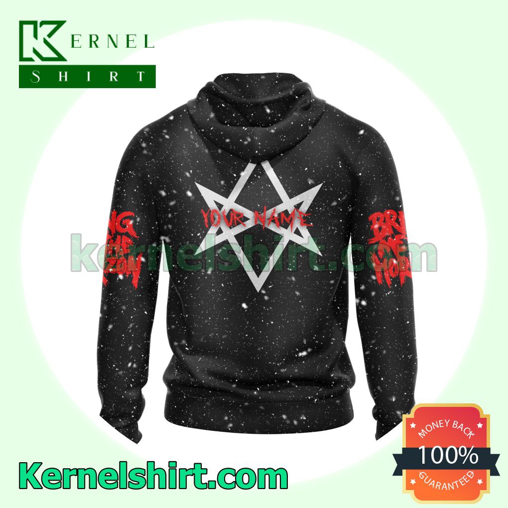 Personalized Bring Me The Horizon Suicide Season Album Cover Long Sleeve Pullover Hoodie a