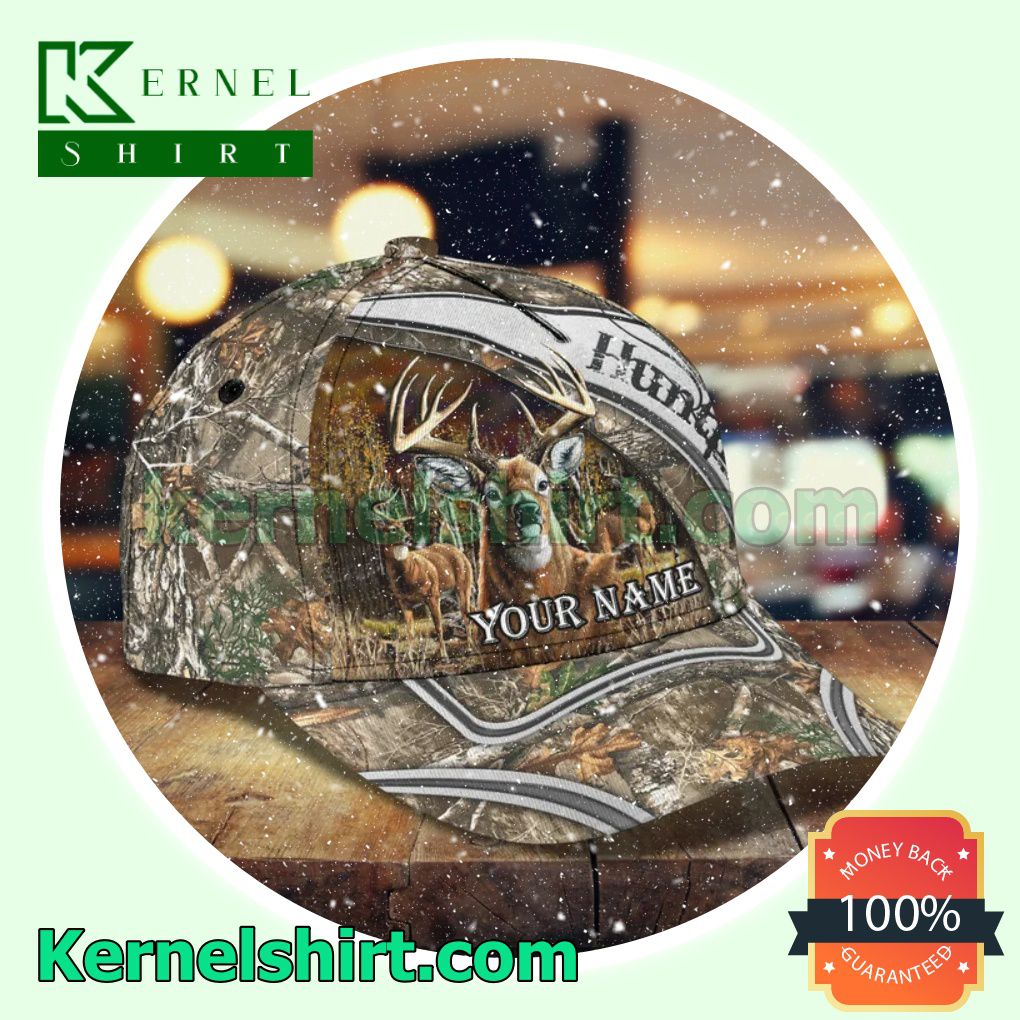 Personalized Deer Hunting Trucker Caps a