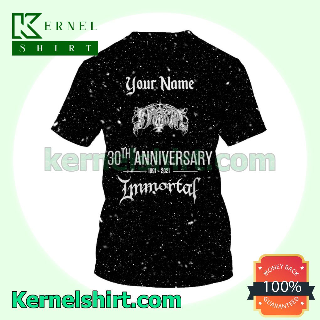 Personalized Immortal Northern Chaos Gods Album Cover Unisex T-shirts a