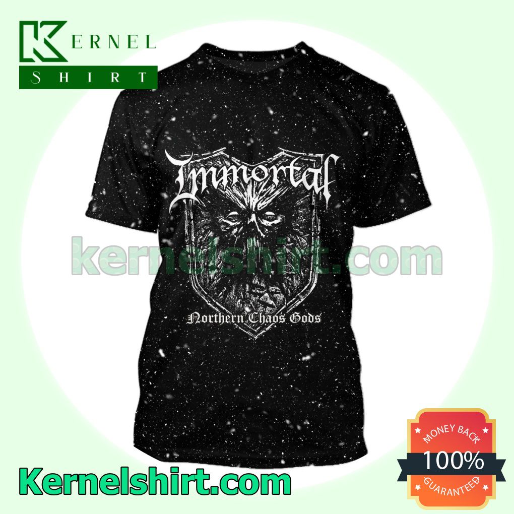 Personalized Immortal Northern Chaos Gods Album Cover Unisex T-shirts