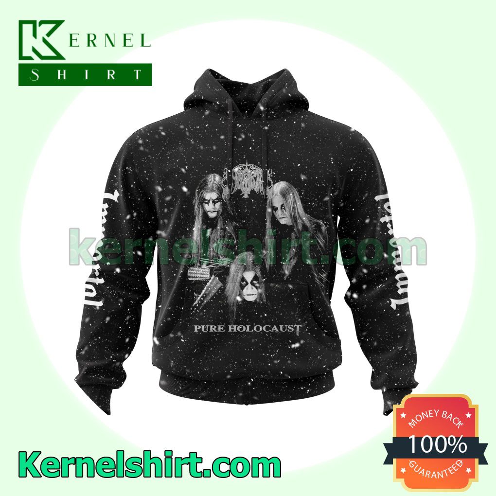 Personalized Immortal Pure Holocaust Album Cover Long Sleeve Pullover Hoodie