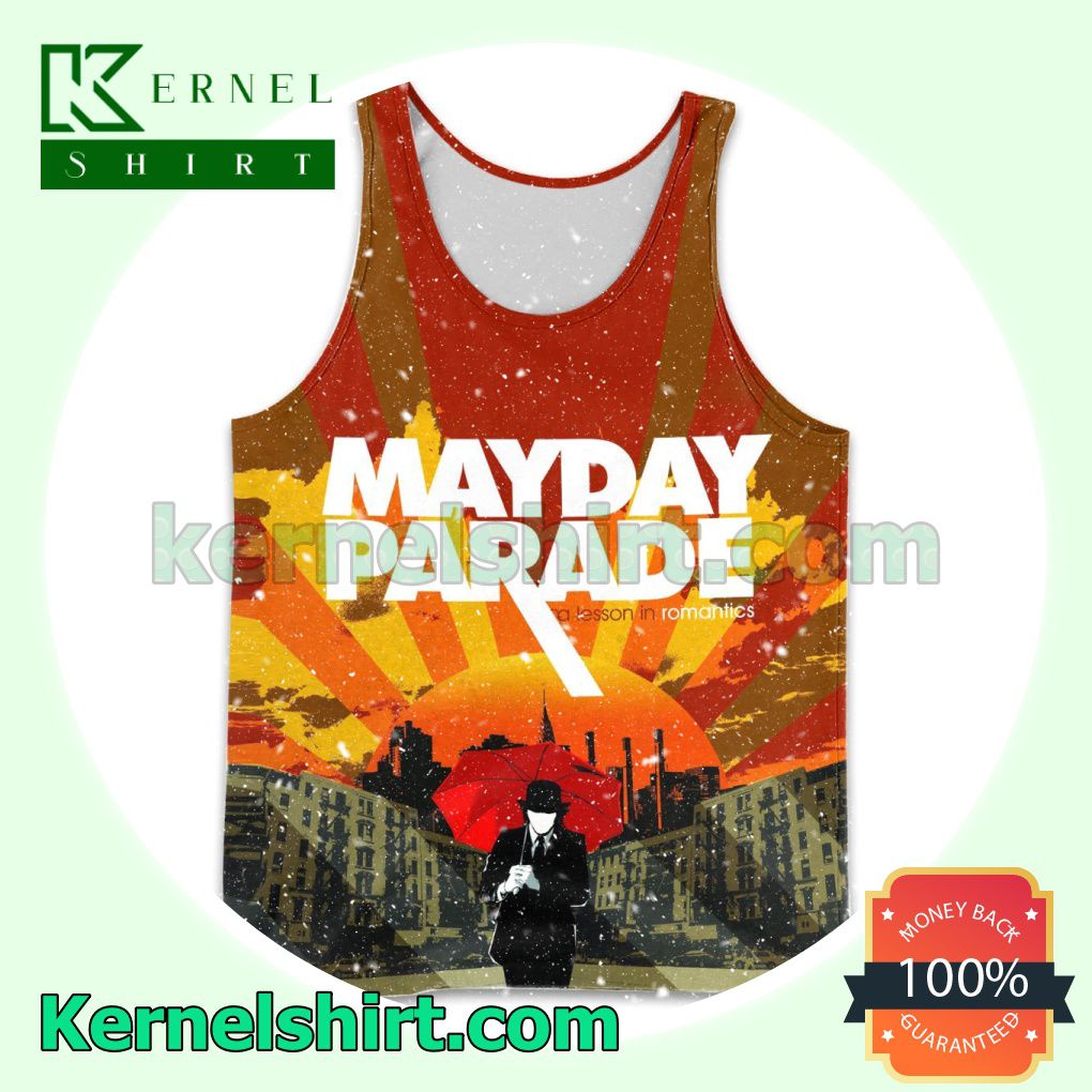 Personalized Mayday Parade A Lesson In Romantics Album Cover Fan Mens Tank Top
