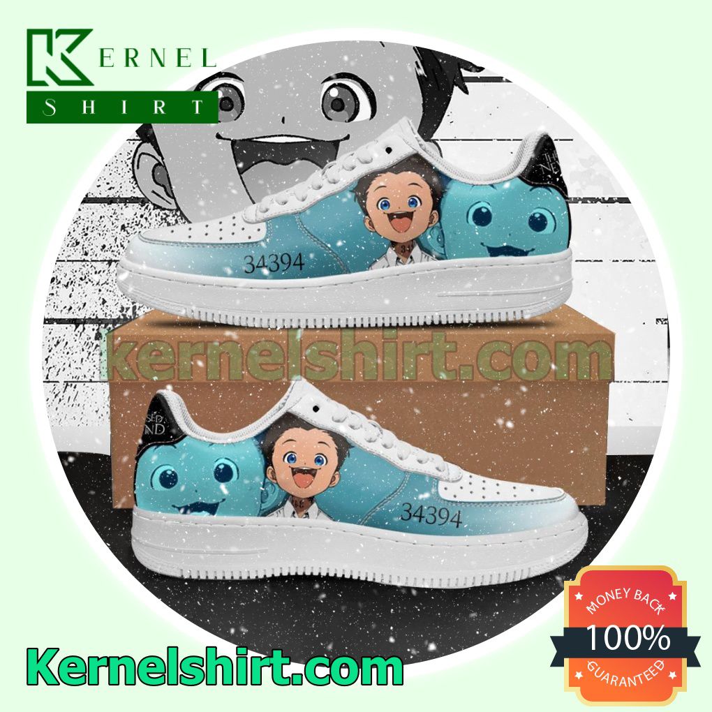 Phil The Promised Neverland Anime Mens Womens Air Force 1 Shoes