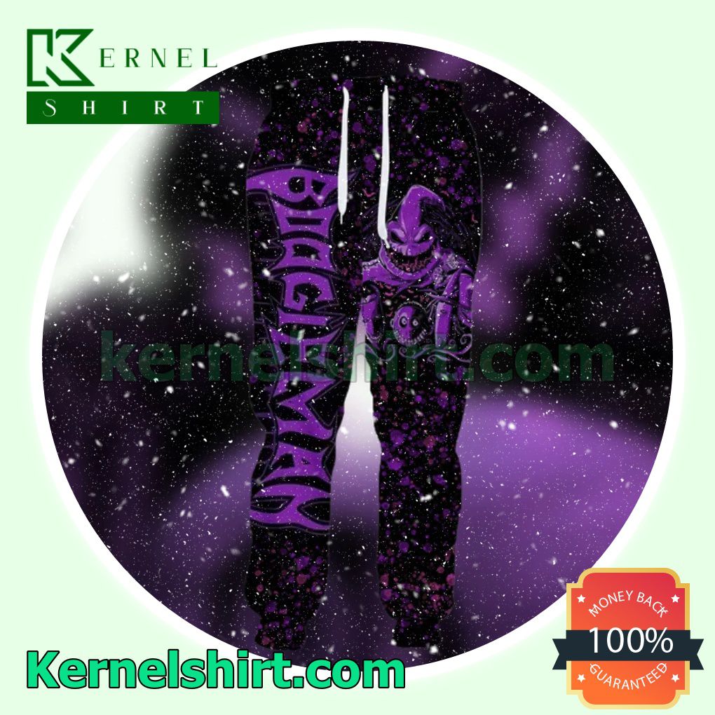Drop Shipping Purple Boogieman Pullover Hoodie And Pants