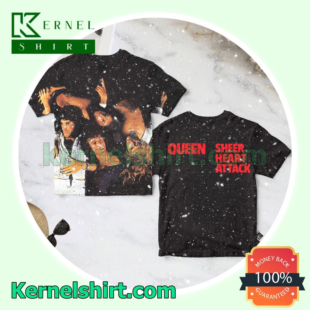 Queen Sheer Heart Attack Album Cover Unisex T-shirts