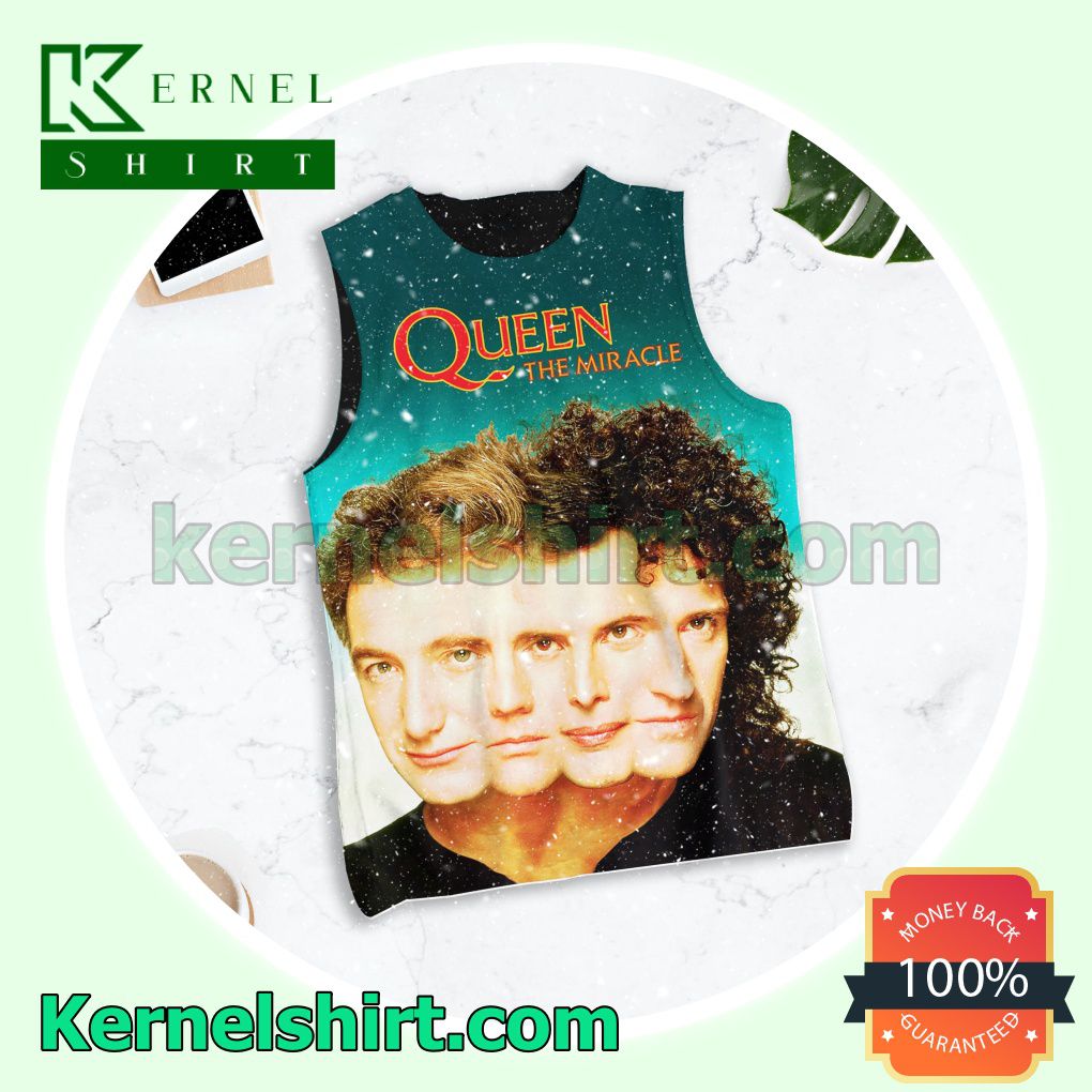 Queen The Miracle Album Cover Fan Mens Tank Top