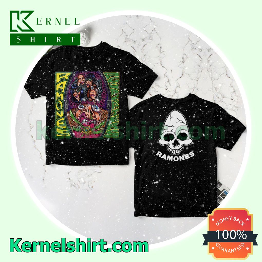Ramones Acid Eaters Album Cover Fan Shirts