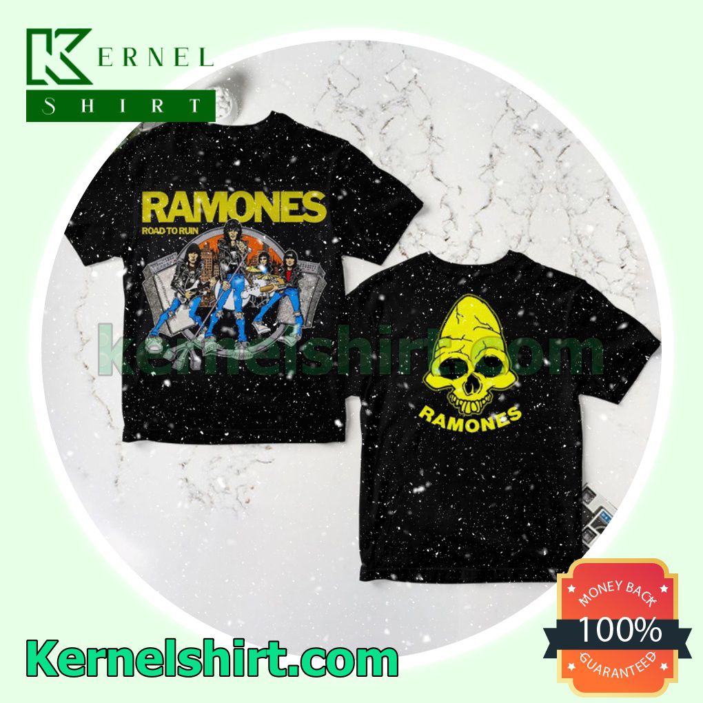 Ramones Road To Ruin Album Fan Shirts