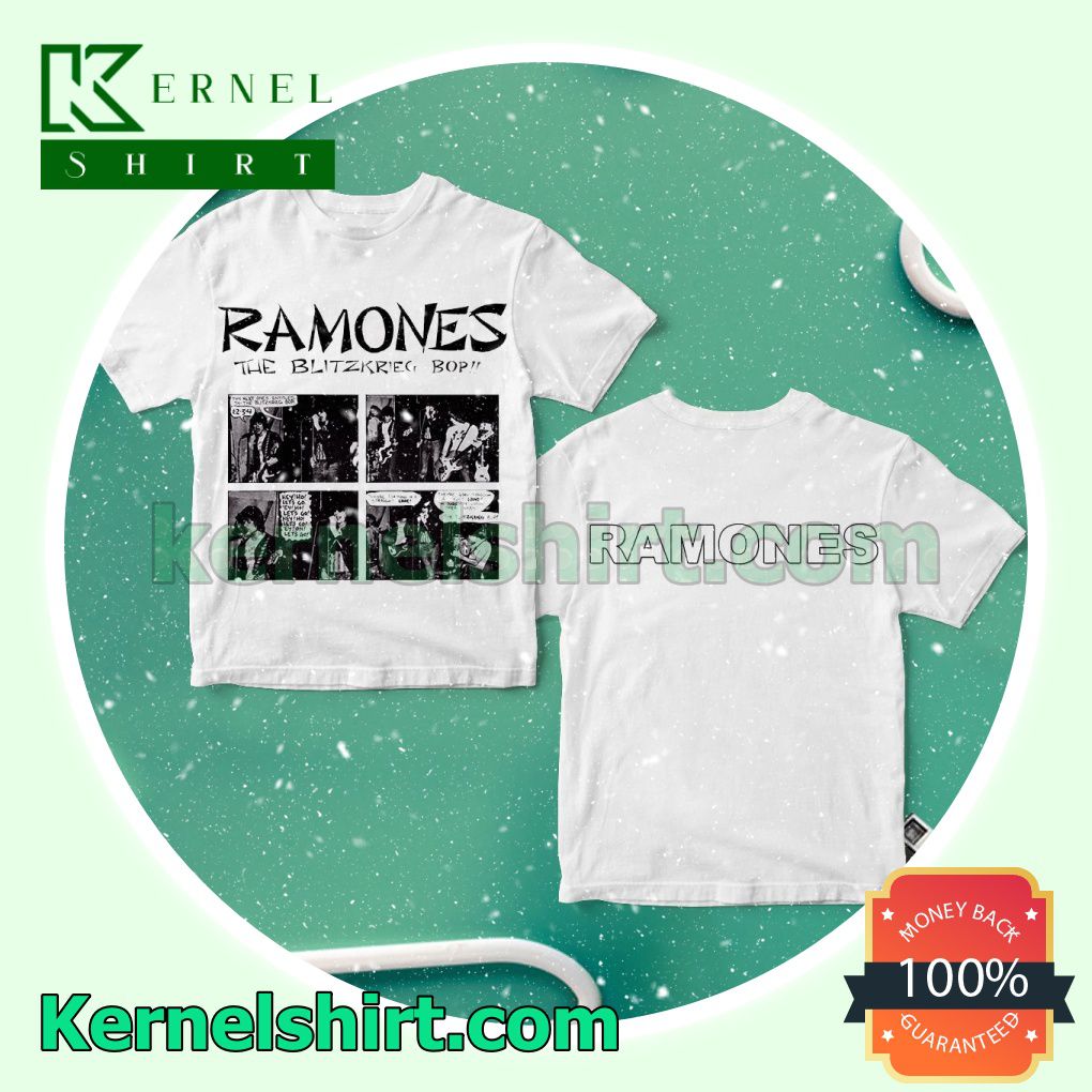 Ramones The Blitzkrieg Bop Single Fan Shirts