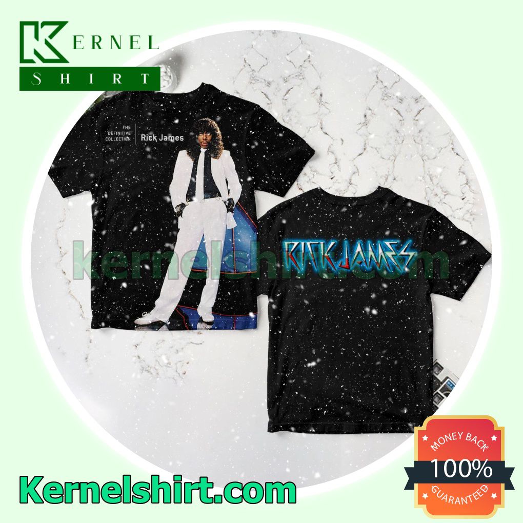 Rick James The Definitive Collection Black Fan Shirts