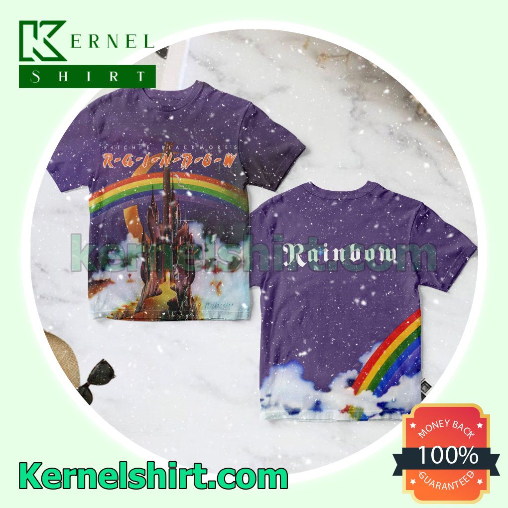 Ritchie Blackmore's Rainbow Debut Album Cover Crewneck T-shirt