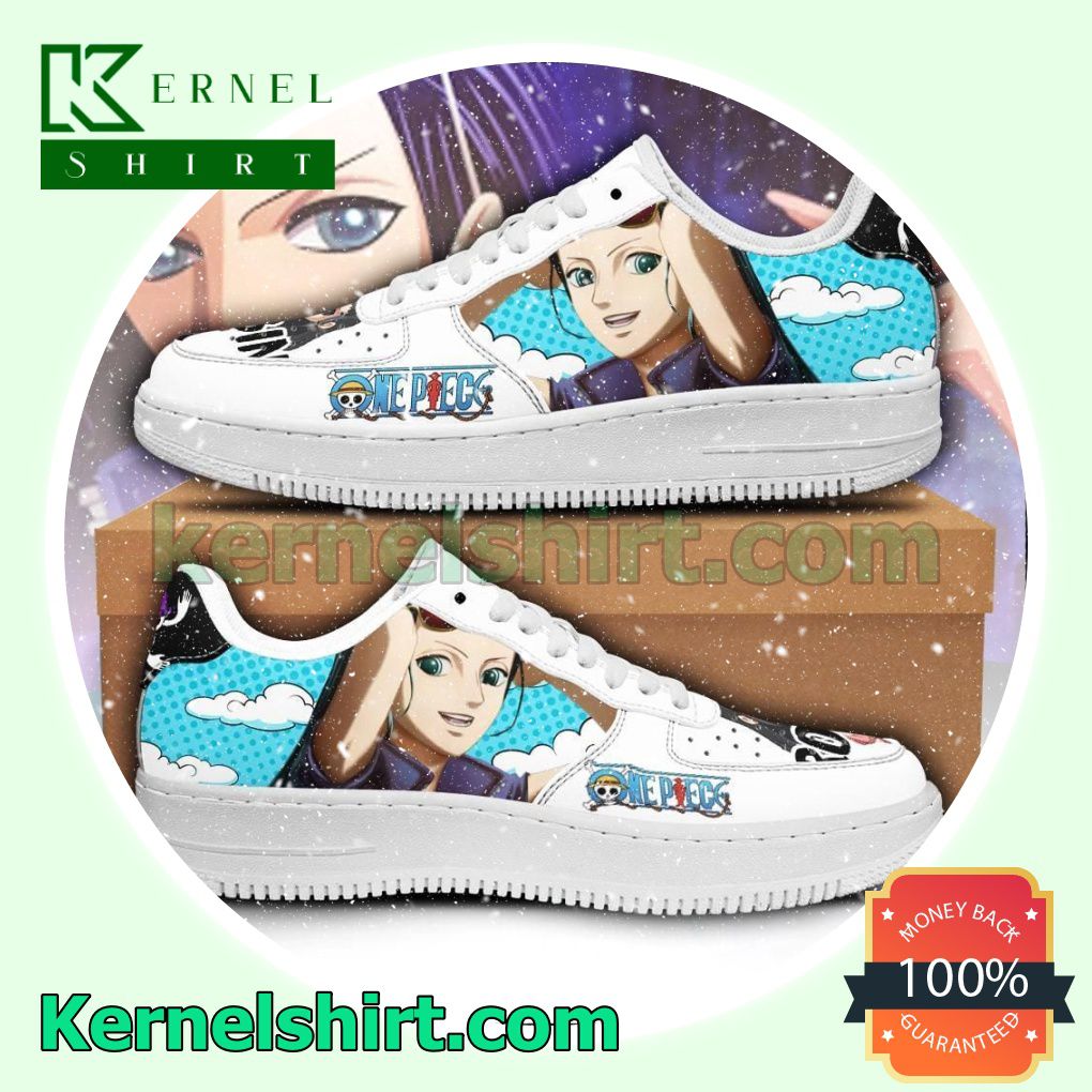 Robin One Piece Anime Mens Womens Air Force 1 Shoes