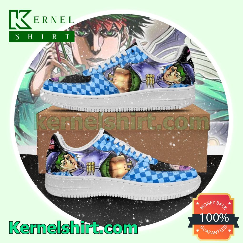 Rohan Kishibe JoJo Anime Mens Womens Air Force 1 Shoes