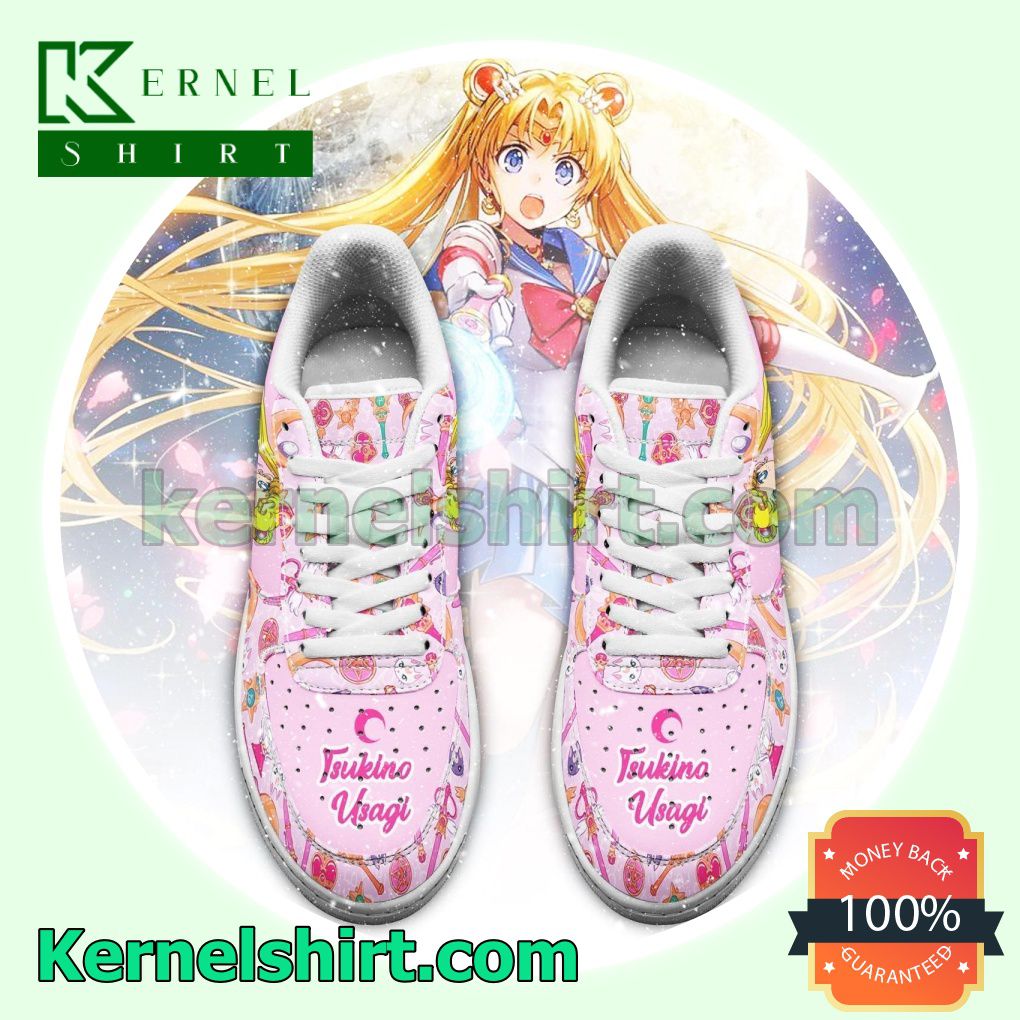 Sailor Moon Sailor Moon Anime Mens Womens Air Force 1 Shoes a