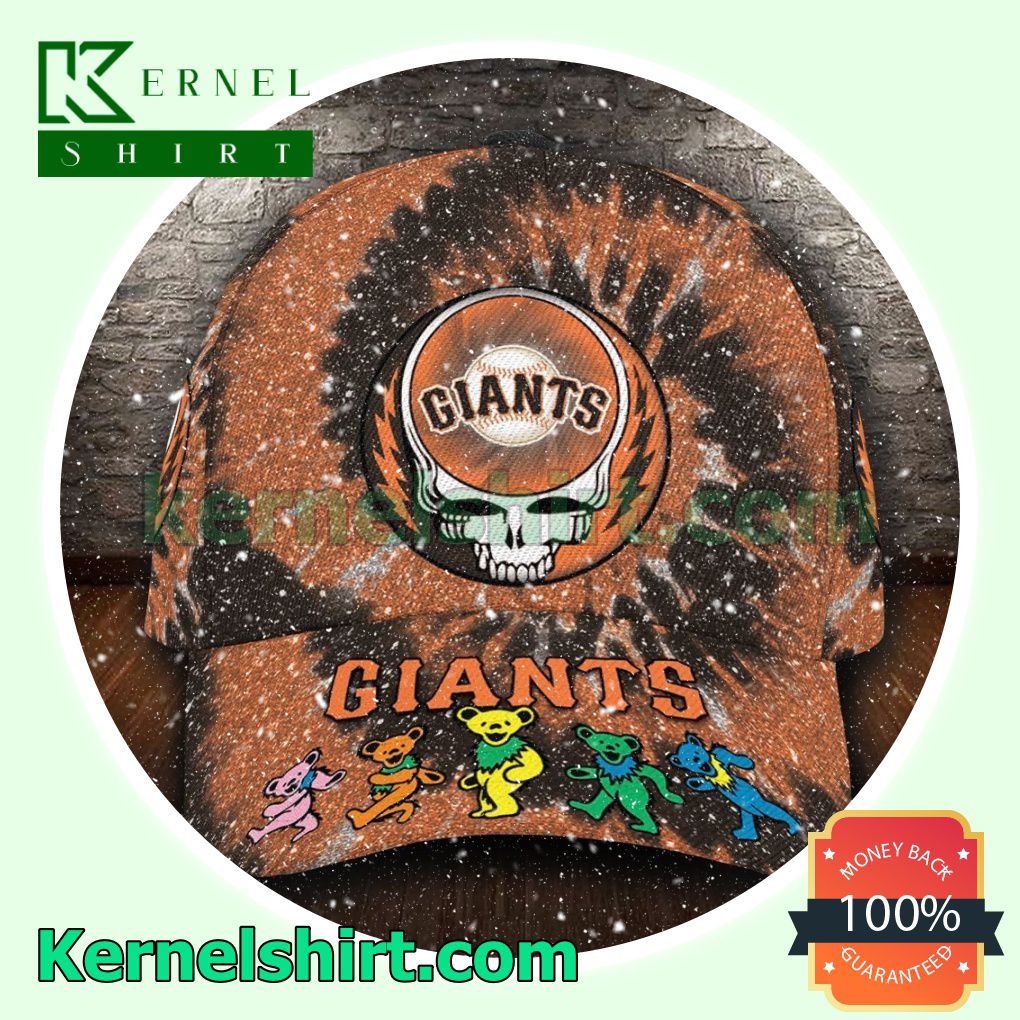 San Francisco Giants & Grateful Dead Band MLB Hockey Basketball Baseball Caps