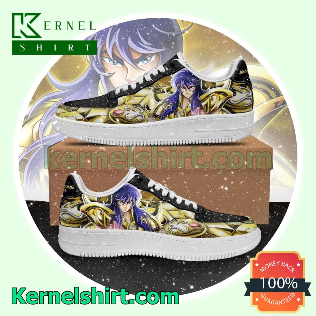 Scorpio Milo Uniform Saint Seiya Anime Mens Womens Air Force 1 Shoes