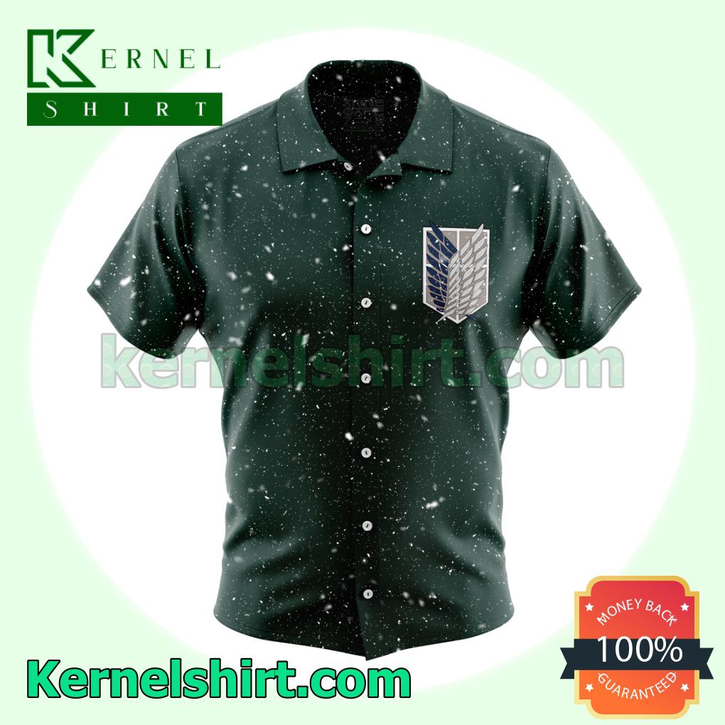 Scouting Regiment Attack on Titan Button-Down Shirts