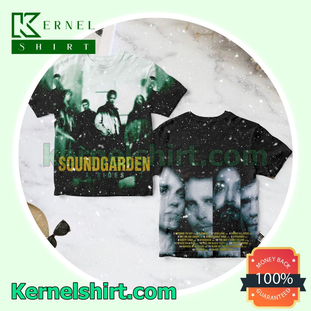 Soundgarden A-sides Album Crewneck T-shirt