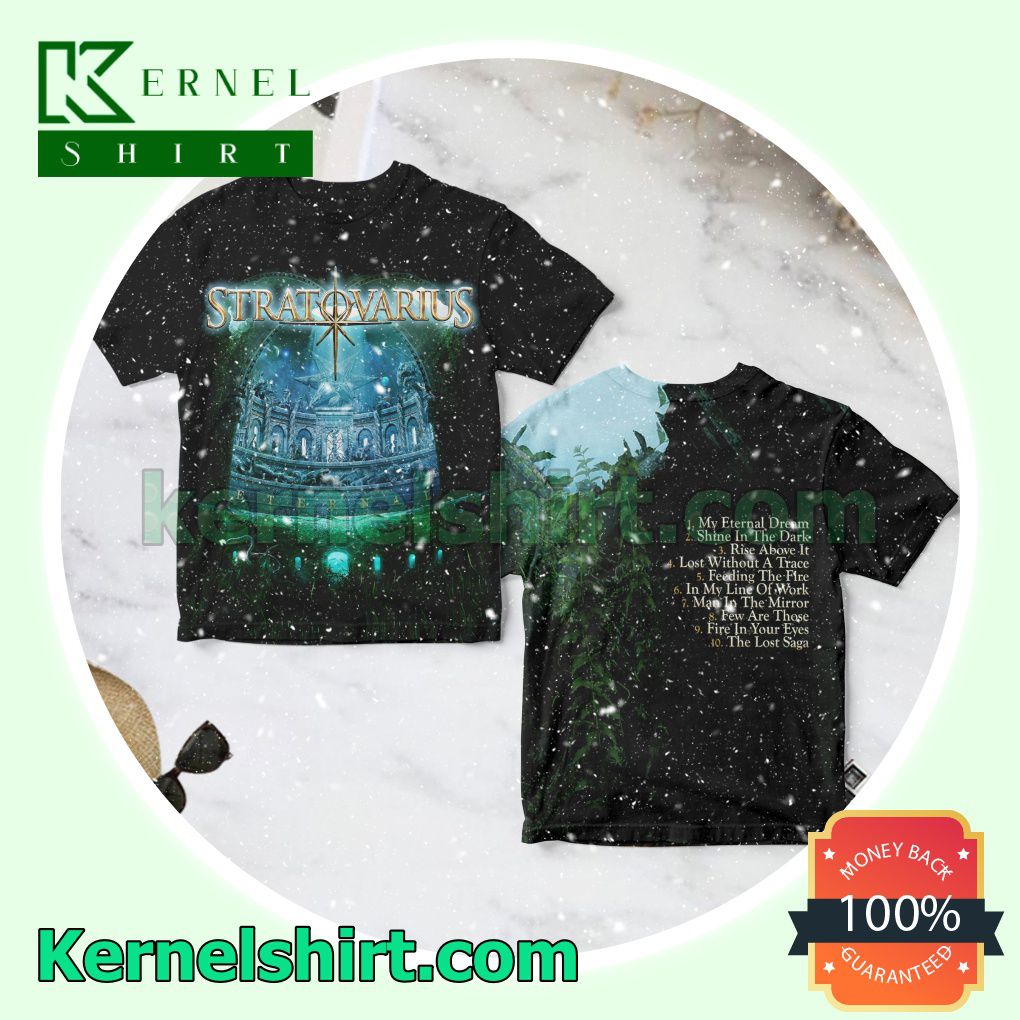 Stratovarius Eternal Album Cover Crewneck T-shirt