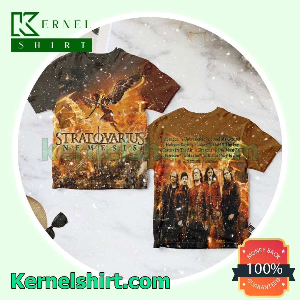 Stratovarius Nemesis Album Crewneck T-shirt