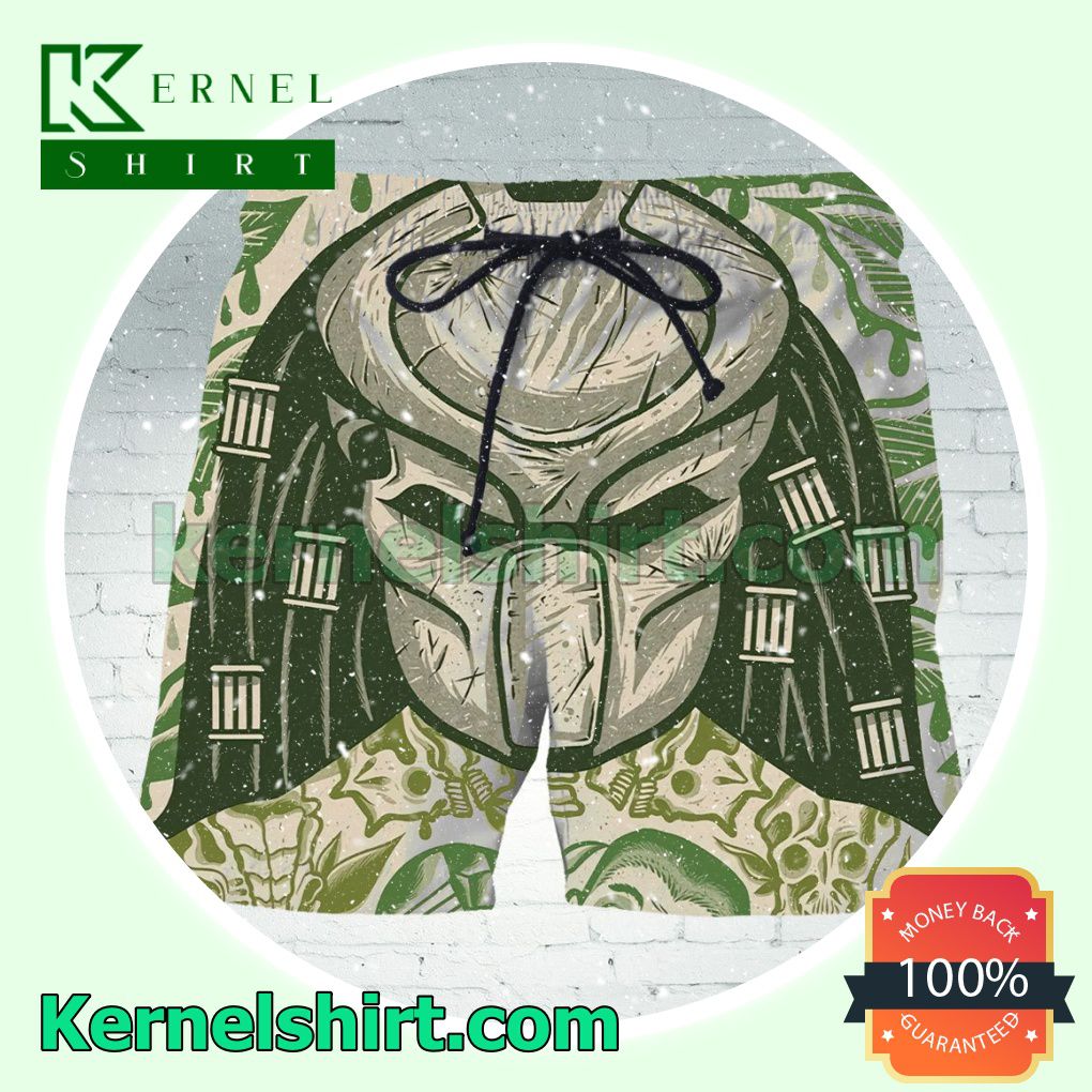 The Predator Yautja Aliens Movie Mens Shorts