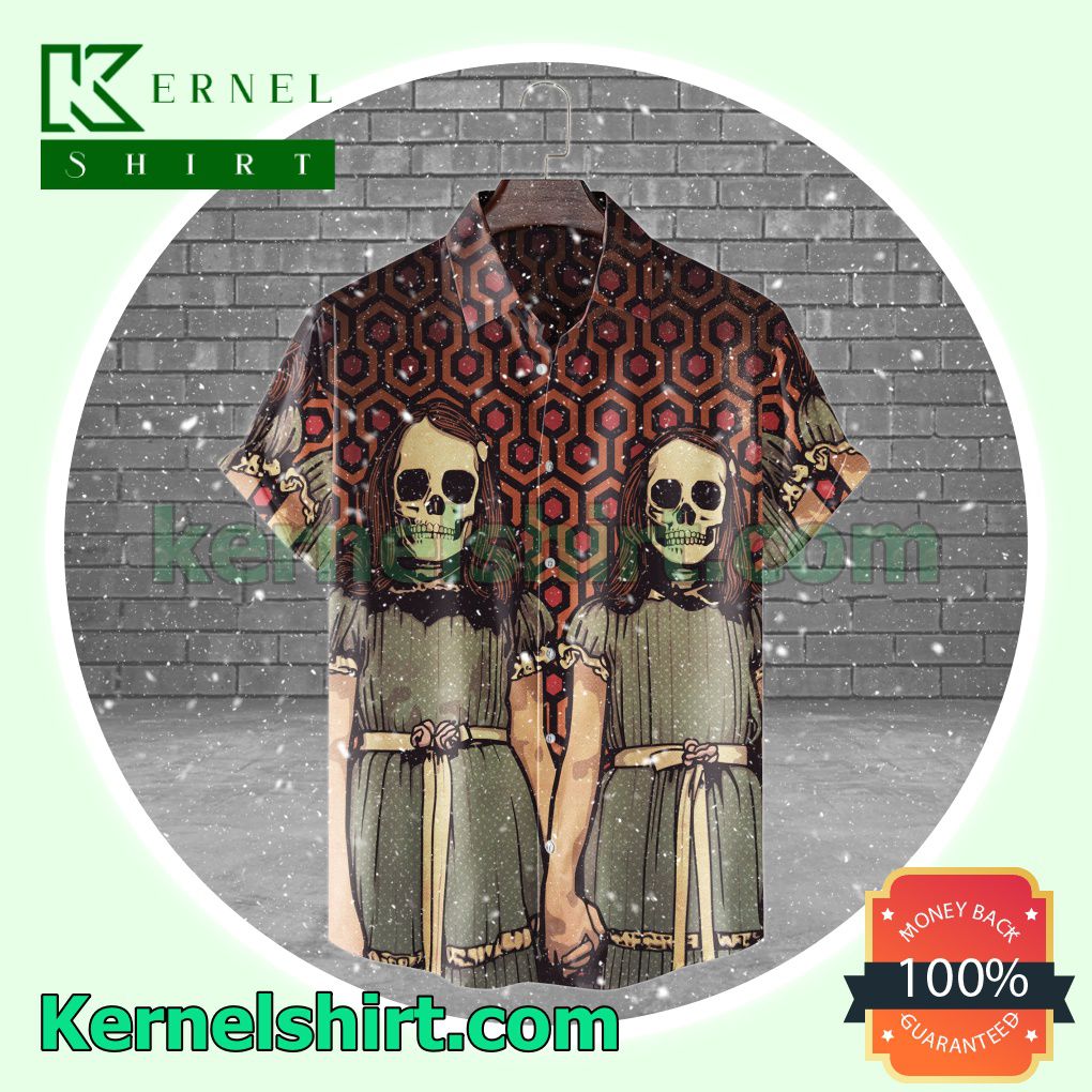 Excellent The Shining Twins Skull Halloween Costume Shirt