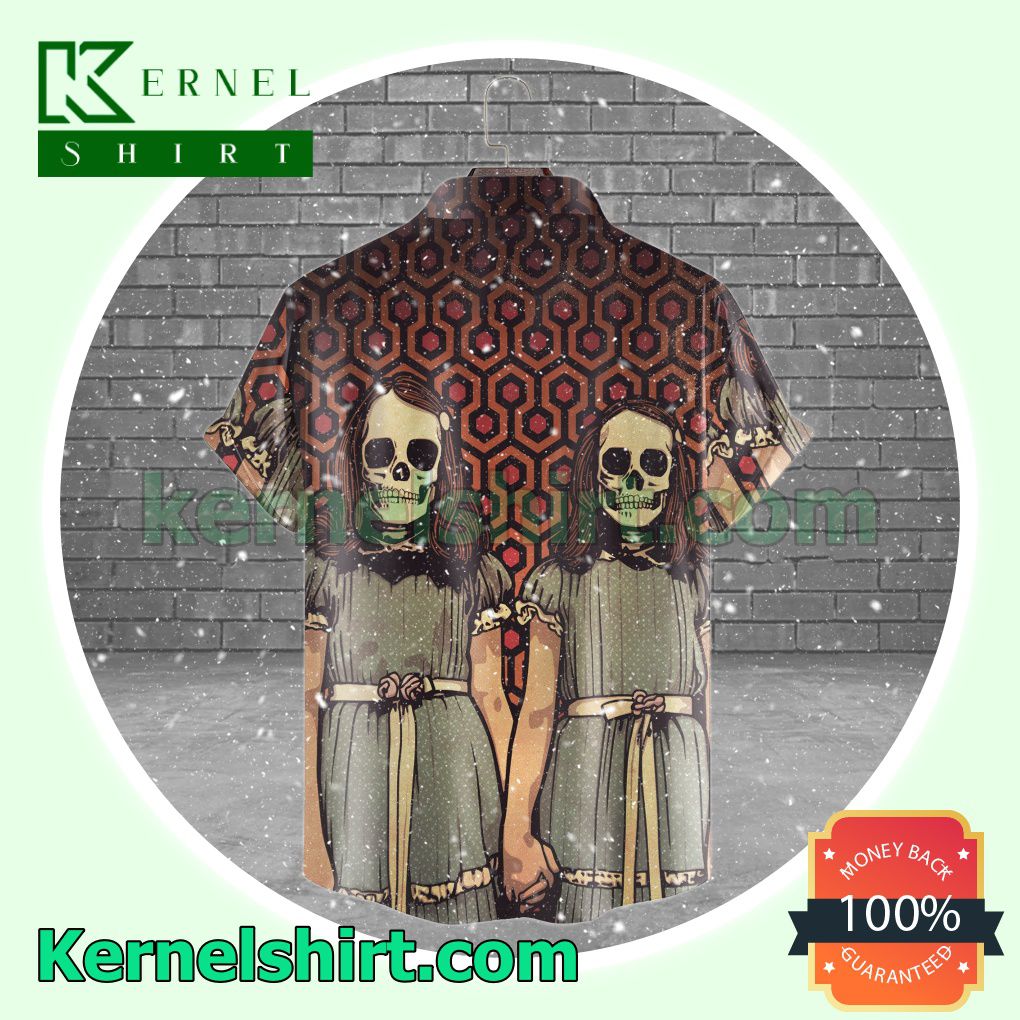 3D The Shining Twins Skull Halloween Costume Shirt