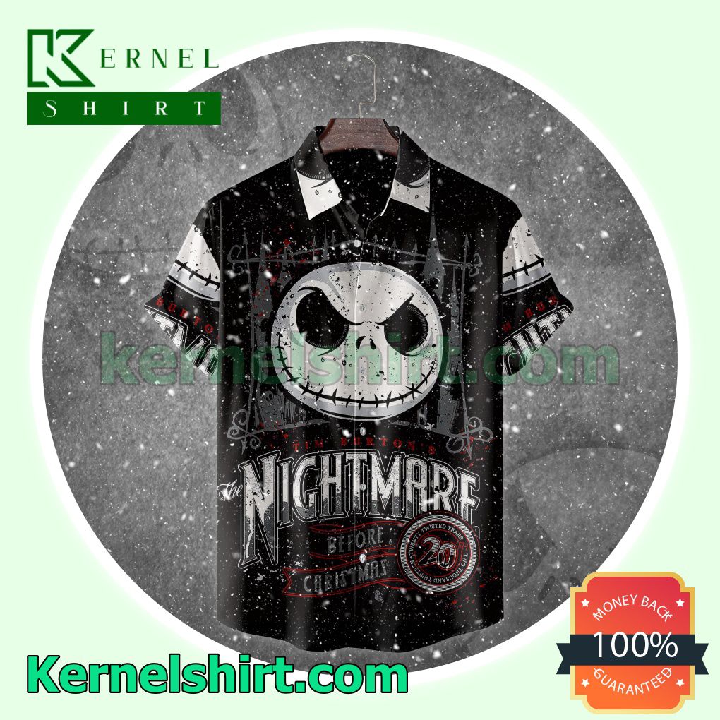 Tim Burton's The Nightmare Before Christmas 20th Halloween Costume Shirt