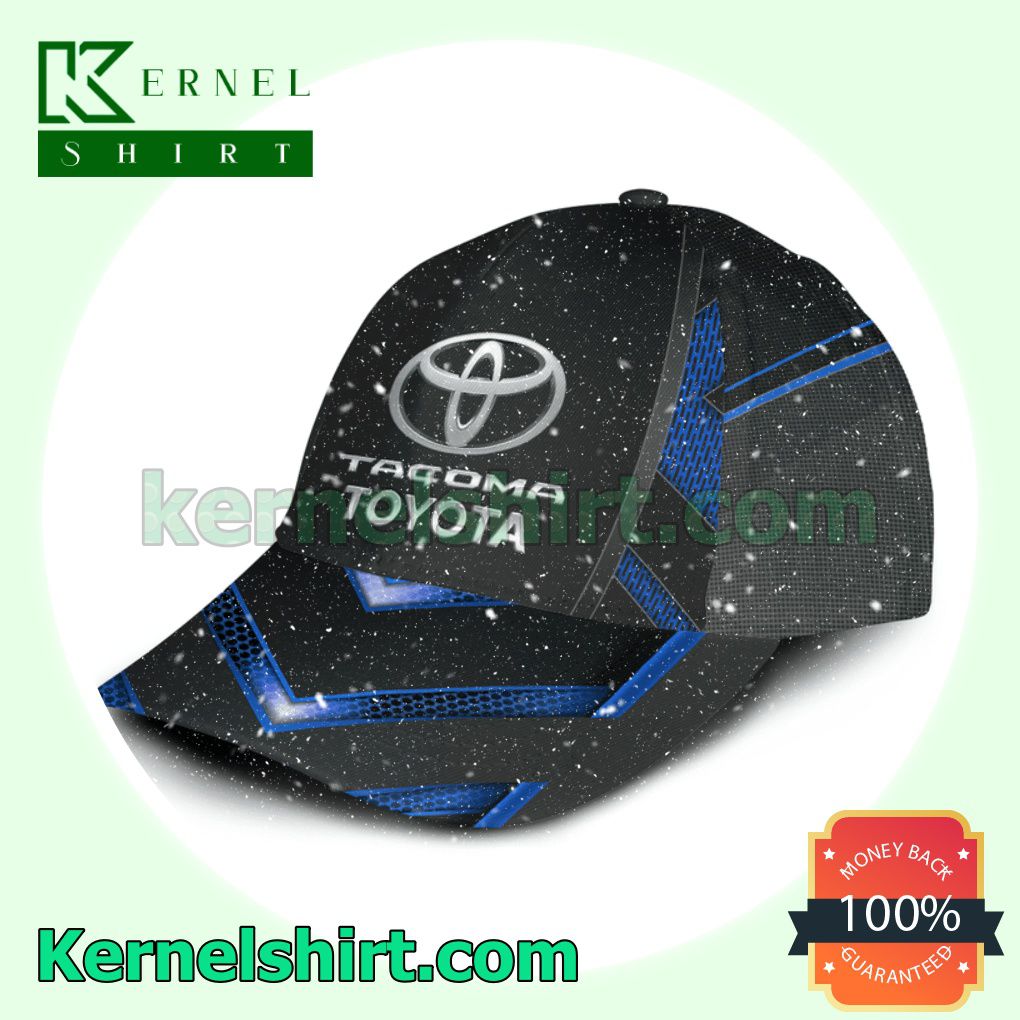 Toyota Tacoma Black And Blue Trucker Caps a