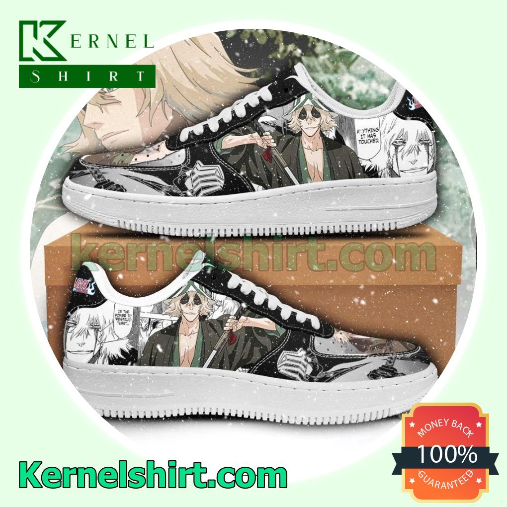 Urahara Kisuke Bleach Anime Mens Womens Air Force 1 Shoes