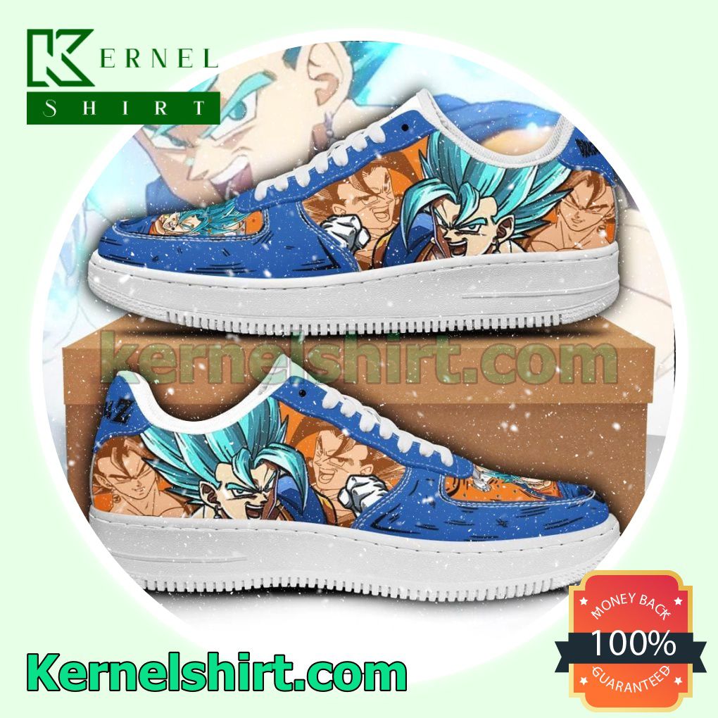 Vegito Dragon Ball Anime Mens Womens Air Force 1 Shoes