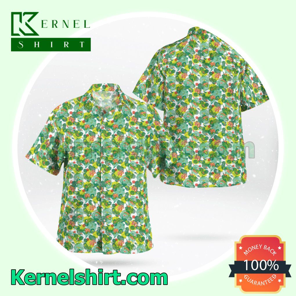 Venusaur Pokemon Tropical Beach Shirts