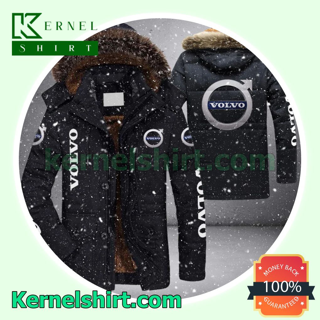 Volvo Cars Company Warm Jacket With Faux Fur