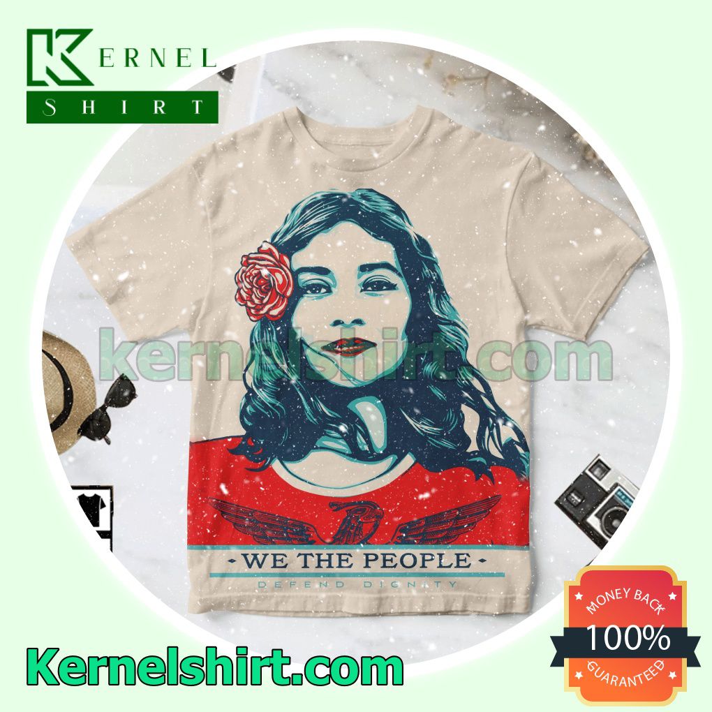 We The People Defend Dignity Art Print Fan Shirts