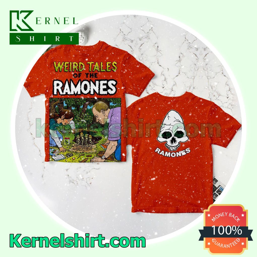 Weird Tales Of The Ramones Album Cover Fan Shirts