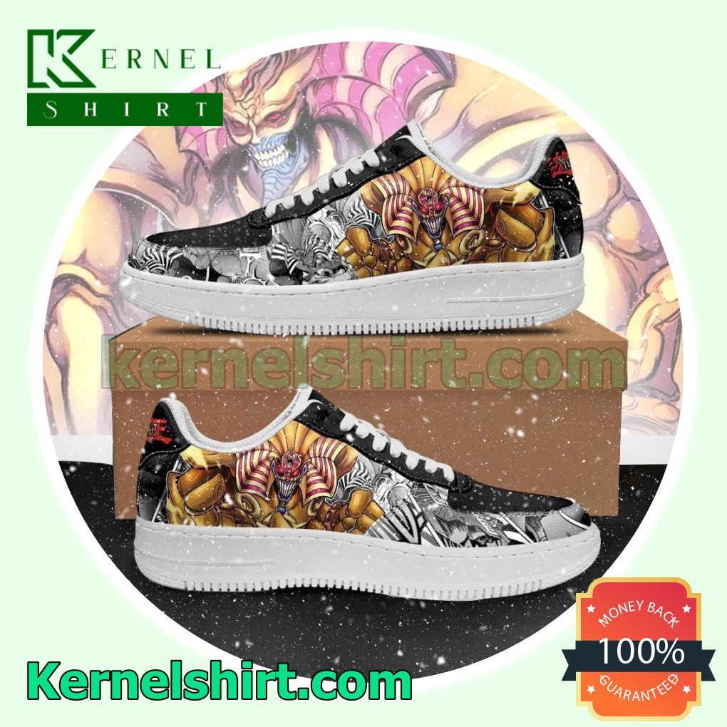 Yugioh Exodia the Forbidden One Main Card Anime Mens Womens Air Force 1 Shoes