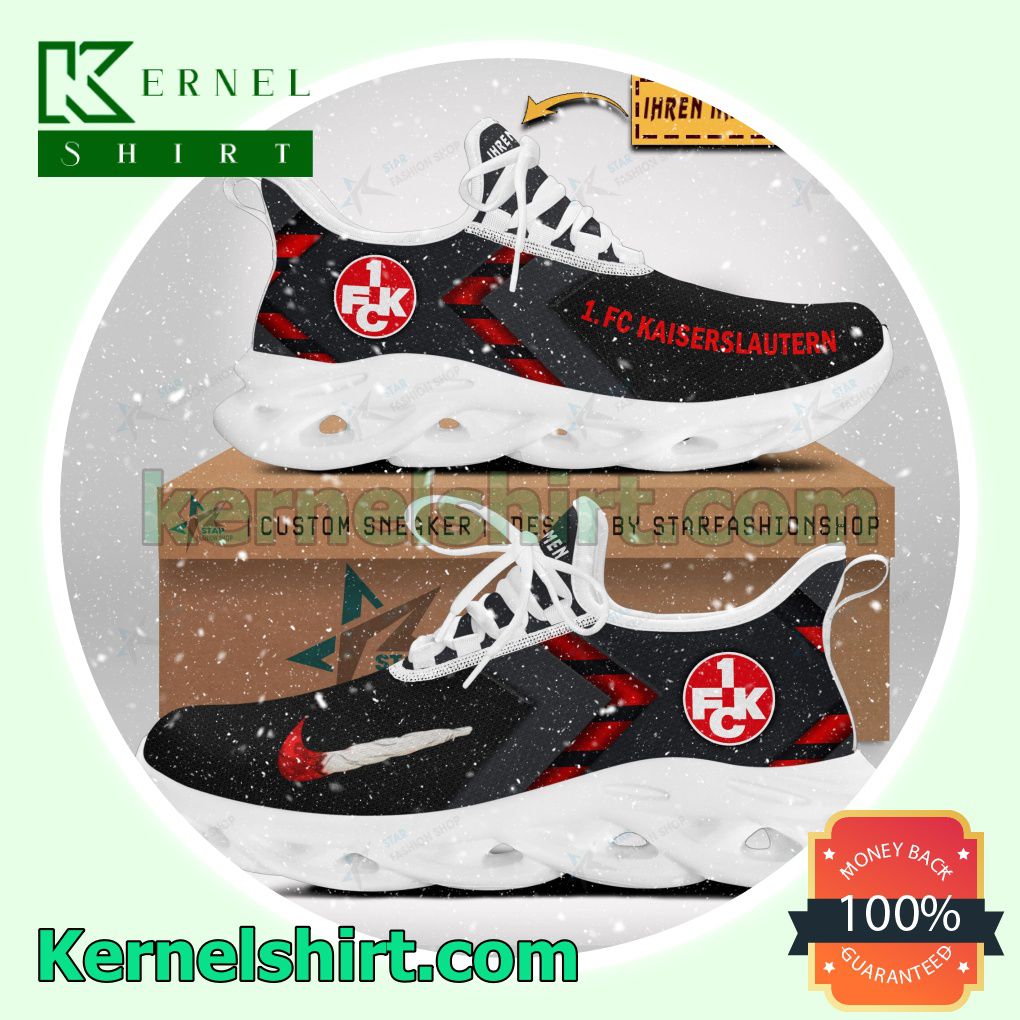 1. FC Kaiserslautern Custom Name Walking Sneakers b