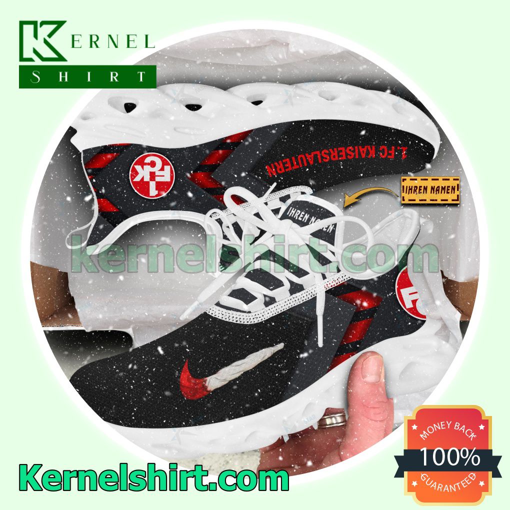 1. FC Kaiserslautern Custom Name Walking Sneakers c