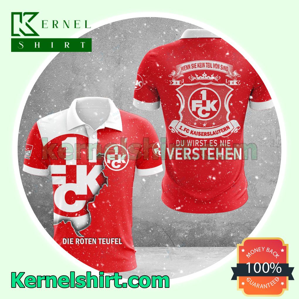 1. FC Kaiserslautern Men Polo Shirt, Jersey, Bomber Jacket