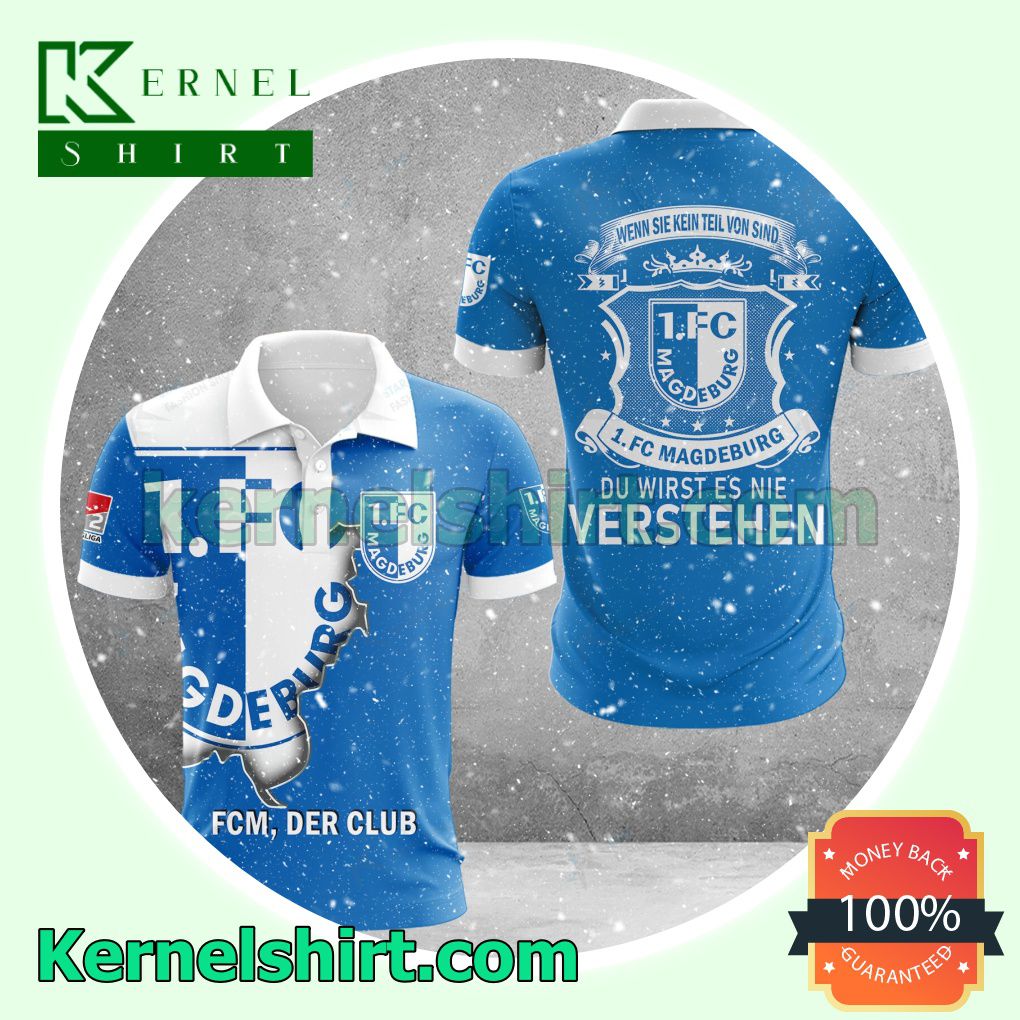 1. FC Magdeburg Men Polo Shirt, Jersey, Bomber Jacket