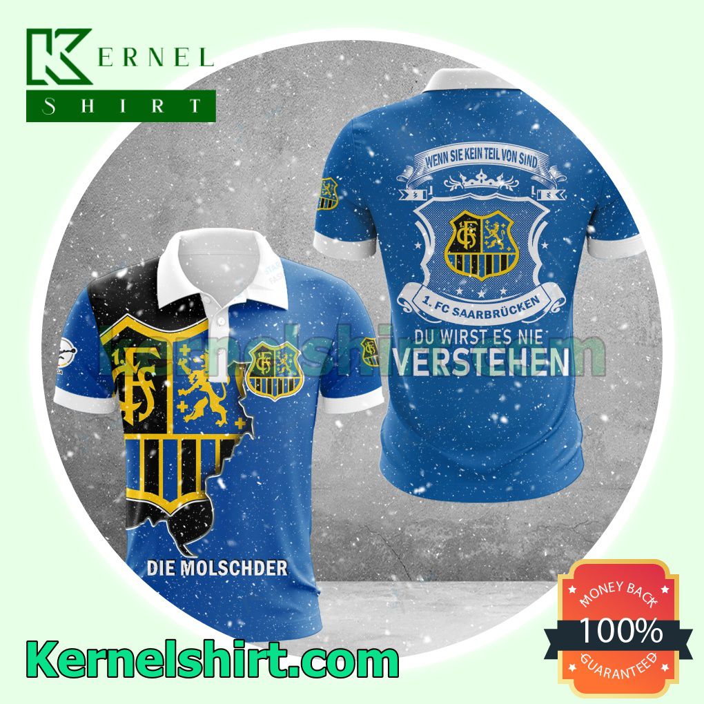 1. FC Saarbrucken Men Polo Shirt, Jersey, Bomber Jacket