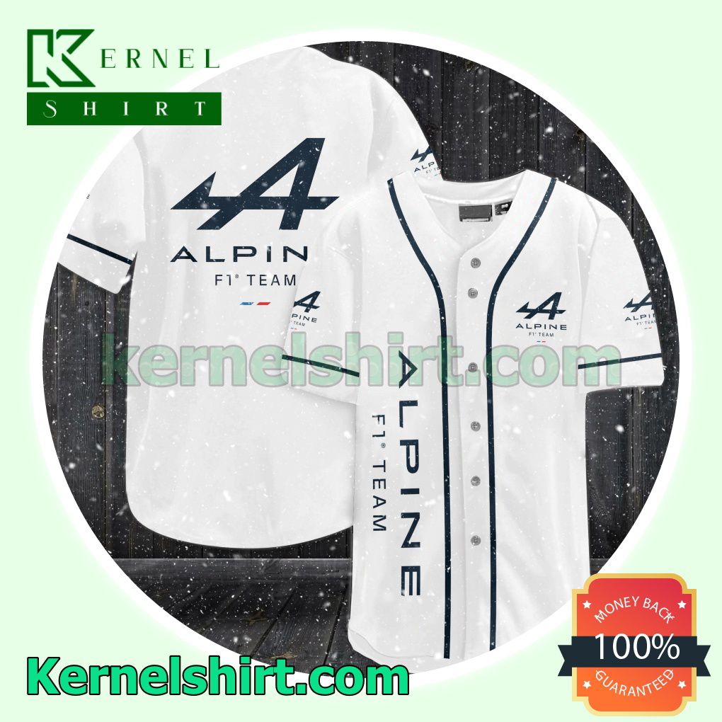 Alpine F1 Team Jersey Sports Uniform