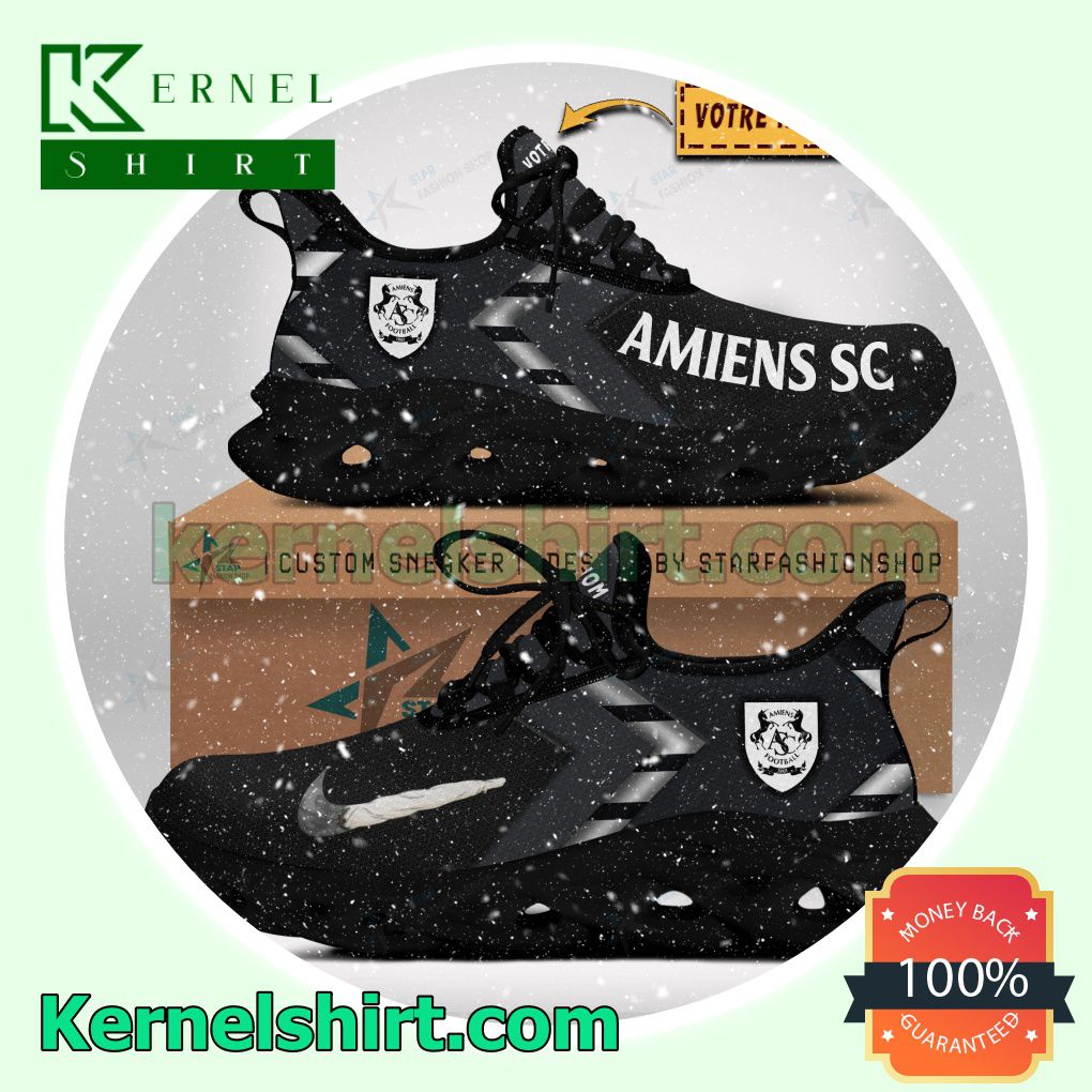 Amiens SC Custom Name Walking Sneakers