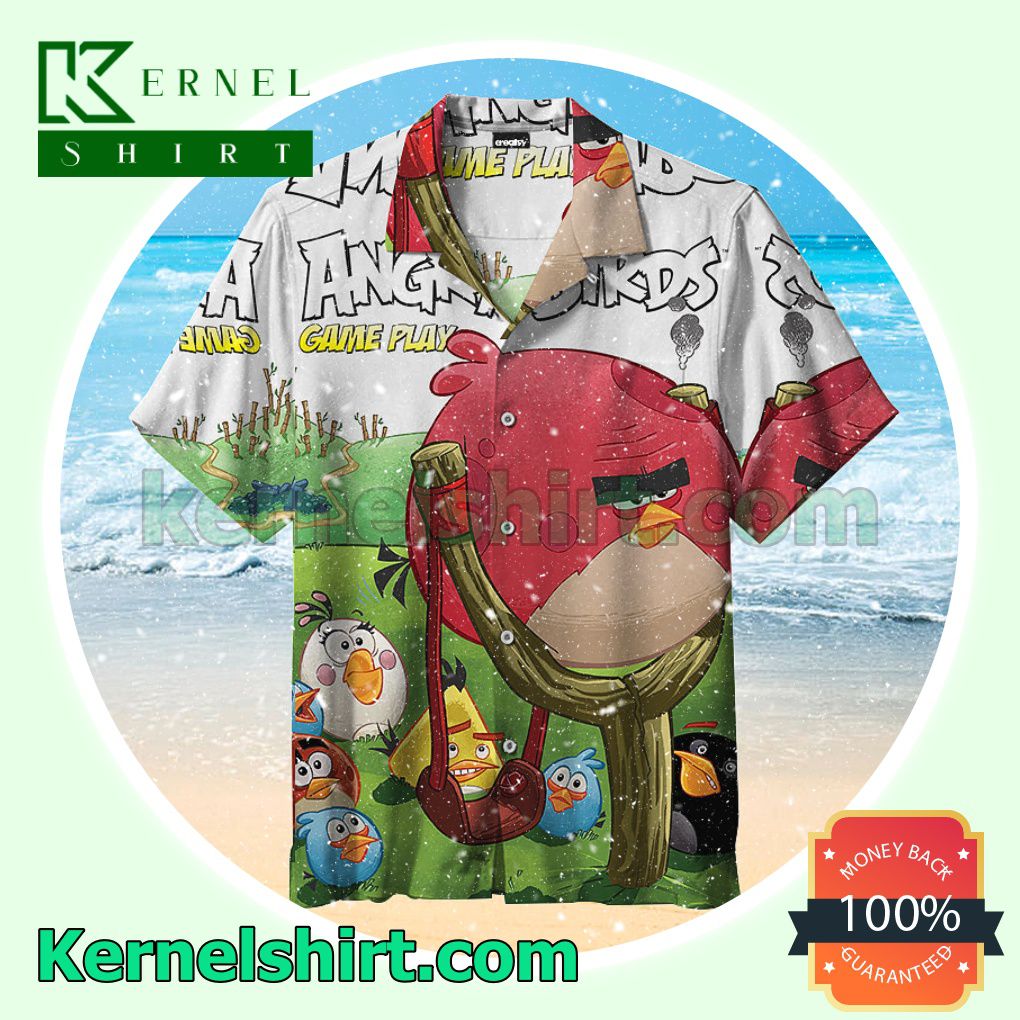 Angry Birds - Game Play Summer Beach Shirt