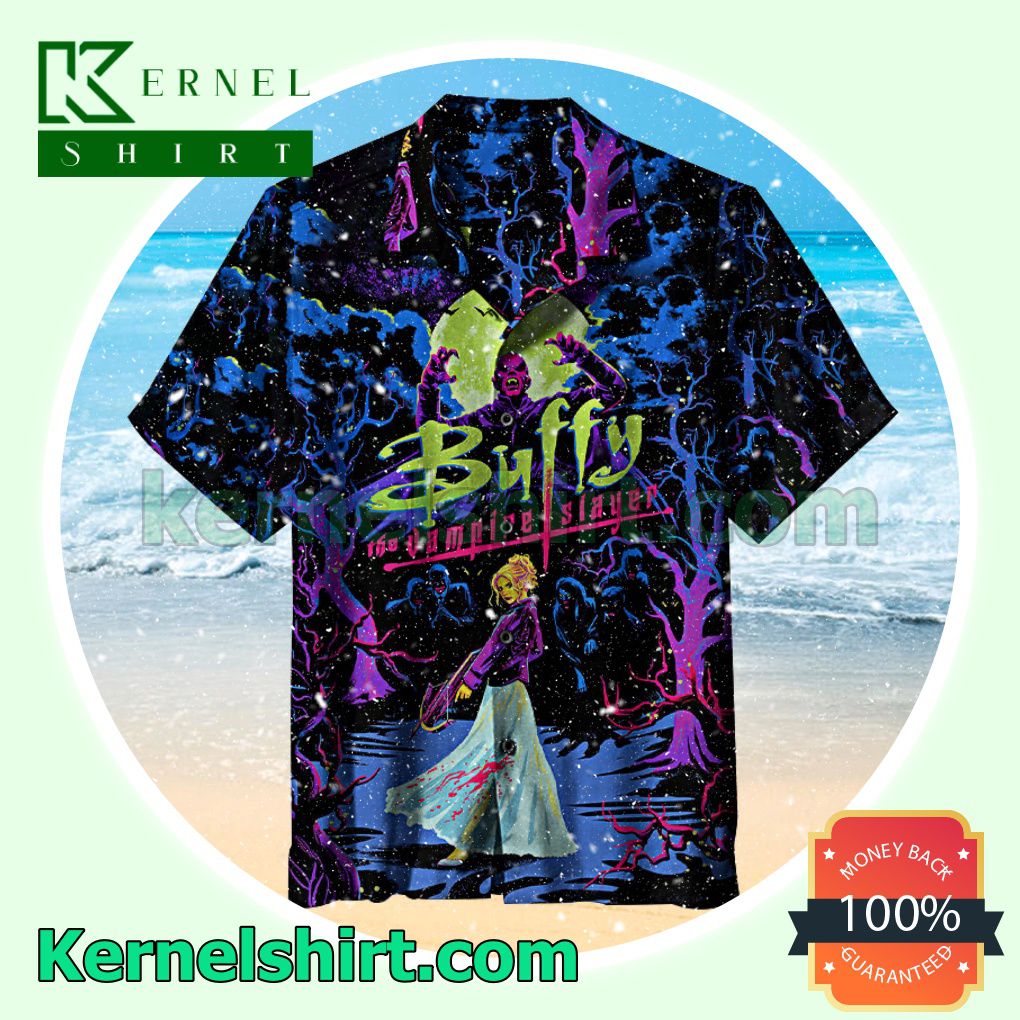 Buffy The Vampire Slayer Summer Beach Shirt