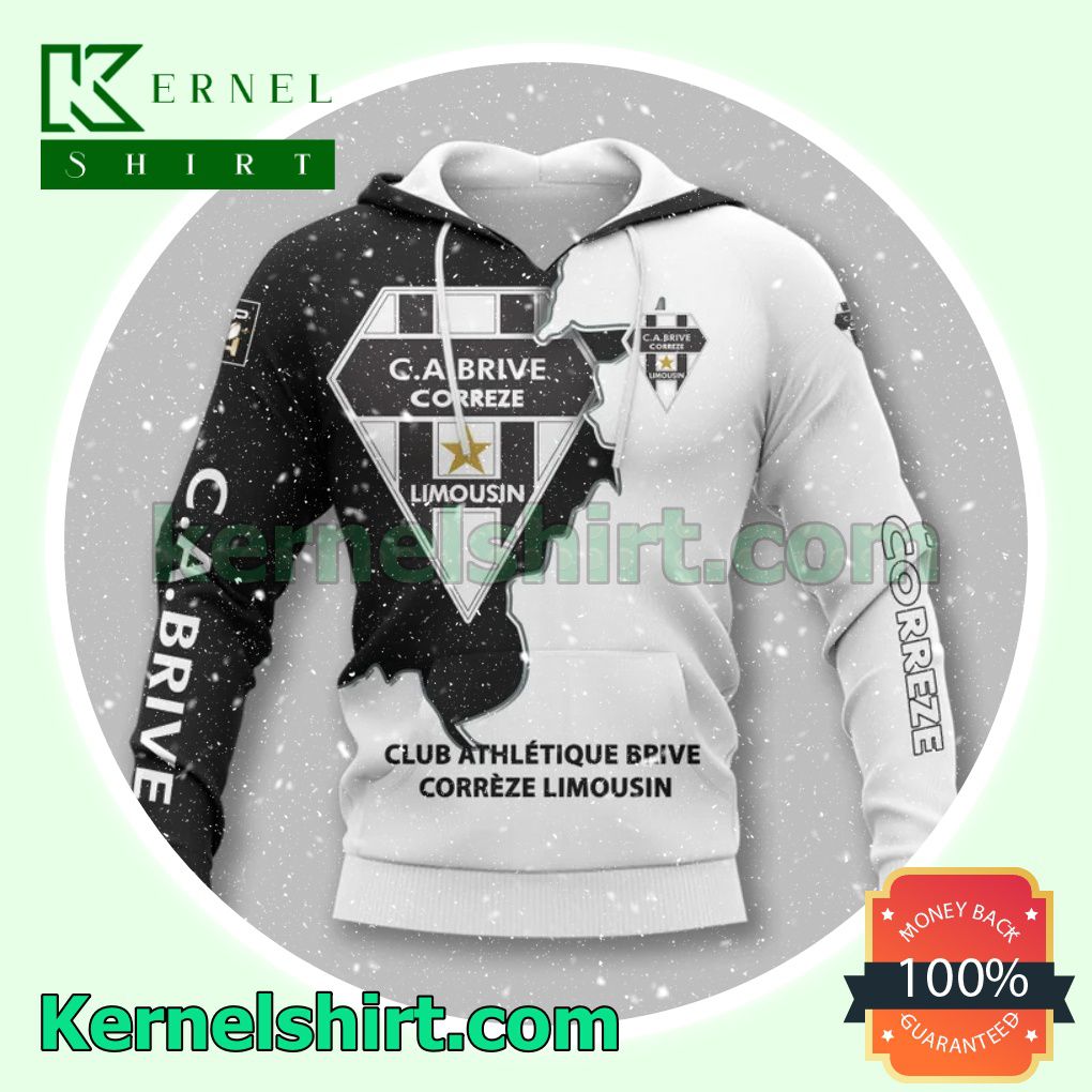 Best Gift CA Brive Rugby Union Team All Over Print Pullover Hoodie Zipper