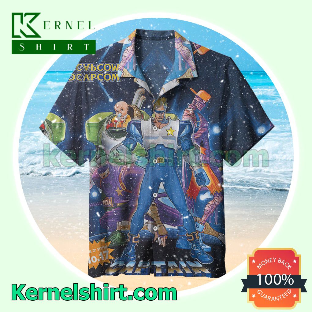 Captain Commando Summer Beach Shirt